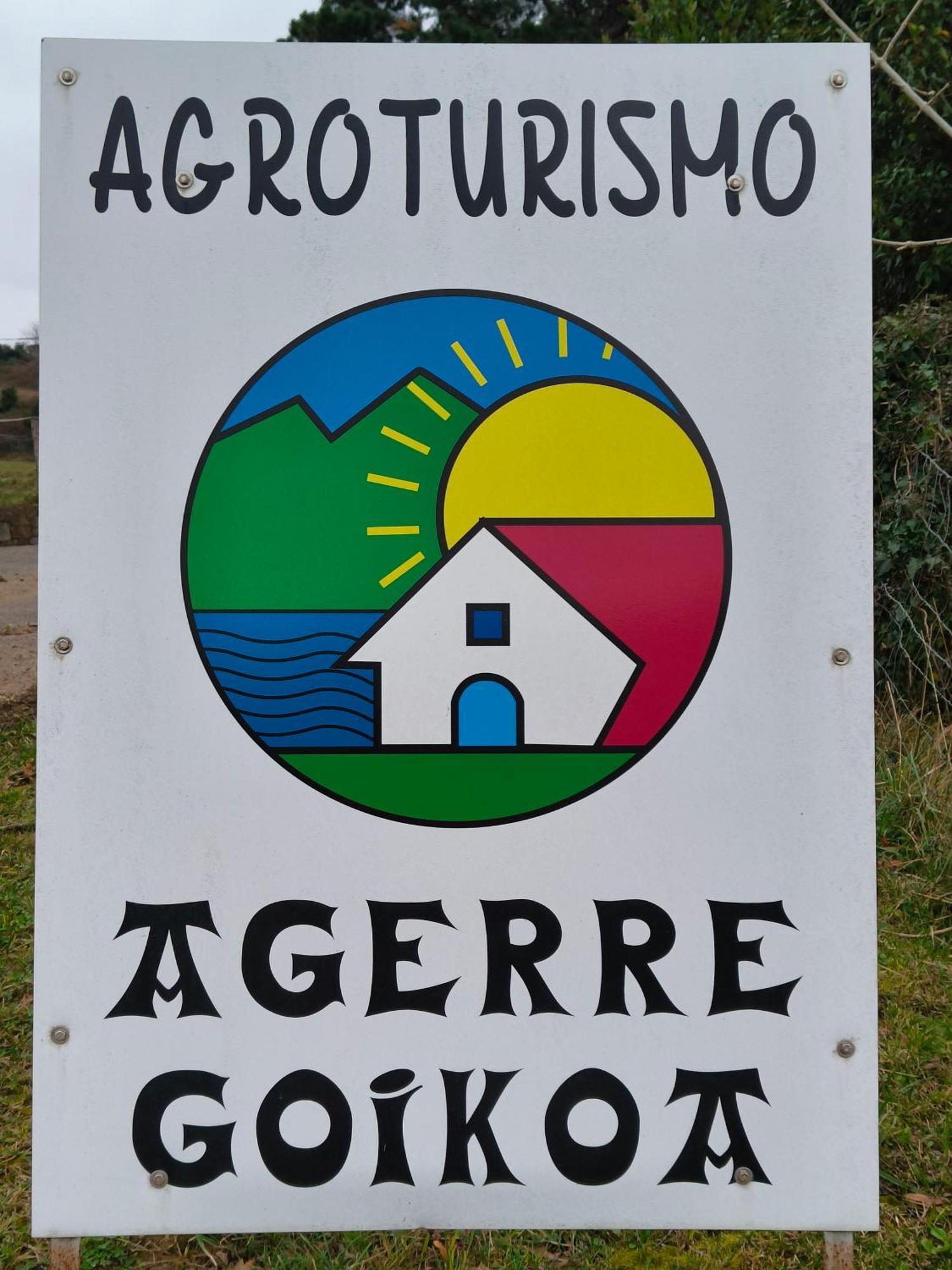 Agerre Goikoa Agroturismo Zarautz Buitenkant foto